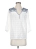 Max Studio 100% Cotton White 3/4 Sleeve Blouse Size S - photo 1