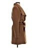 Tahari Brown Wool Coat Size S - photo 4