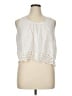 Old Navy White Sleeveless Blouse Size XL - photo 1