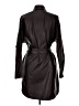 Marissa Webb 100% Polyester Brown Burgundy Trenchcoat Size 12 - photo 2
