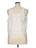 Old Navy White Sleeveless Blouse Size XL - photo 2