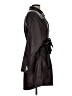 Marissa Webb 100% Polyester Brown Burgundy Trenchcoat Size 12 - photo 4