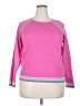 IZOD Color Block Pink Pullover Sweater Size 2X - photo 1