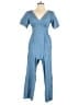 Old Navy 100% Cotton Solid Blue Jumpsuit Size S - photo 1