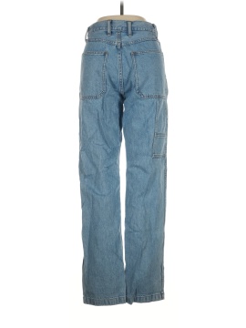 Madewell The '90s Straight Jean in Hazelfern Wash: Shadow-Panel Edition (view 2)