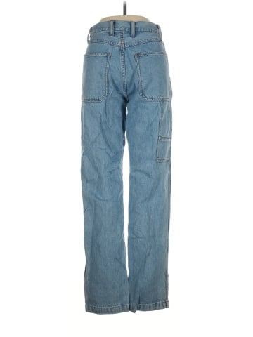 Madewell The '90s Straight Jean in Hazelfern Wash: Shadow-Panel Edition (view 2)