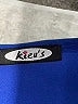Kieu's 100% Polyester Solid Blue Casual Dress Size M - photo 7