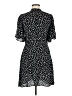 Zara Basic Polka Dots Black Casual Dress Size M - photo 2