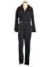 Zara Solid Black Jumpsuit Size XS - photo 1