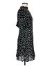 Zara Basic Polka Dots Black Casual Dress Size M - photo 4