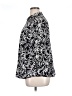 212 Collection Print Black 3/4 Sleeve Button-Down Shirt Size 1X - photo 5