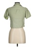 Assorted Brands Green Short Sleeve Blouse Size M - photo 2
