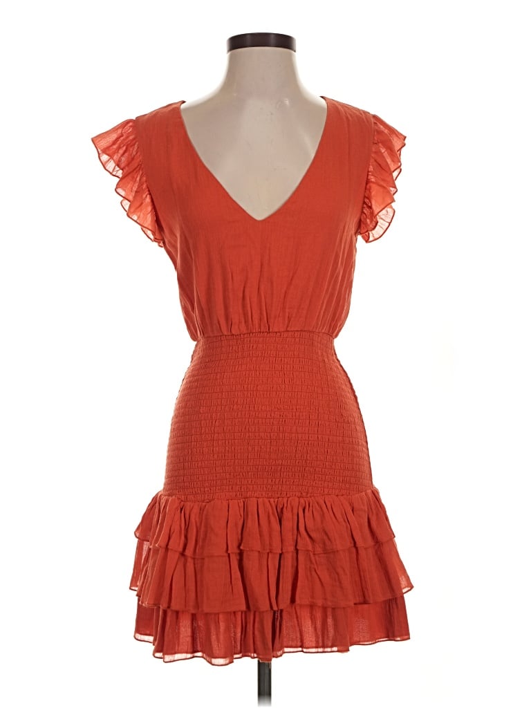 Pre-owned Sage The Label Cocktail Dress In Orange