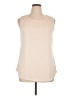 Wiholl Ivory Sleeveless Blouse Size XL - photo 1