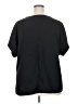 Massini Black Short Sleeve Blouse Size 2X - photo 2