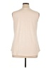Wiholl Ivory Sleeveless Blouse Size XL - photo 2