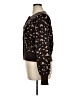 Express Animal Print Multi Color Brown Cardigan Size XL - photo 5