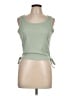 Unbranded Green Sleeveless Top Size L - photo 1