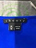 Theory 100% Silk Blue Long Sleeve Silk Top Size M - photo 7