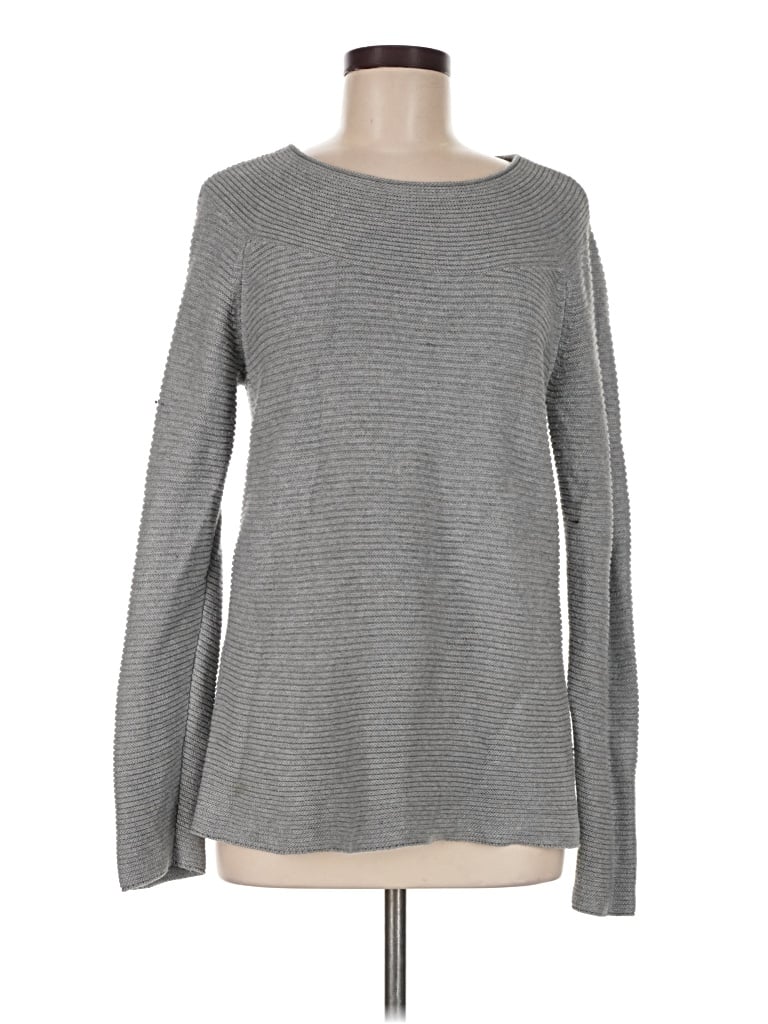 Pre-owned Talbots Pullover Sweater In Gray