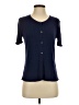 A.P.C. Blue Short Sleeve Top Size S - photo 1