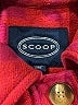 Scoop Plaid Red Coat Size S - photo 6