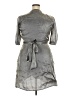 Zara 100% Polyester Metallic Silver Gray Cocktail Dress Size XXL - photo 2