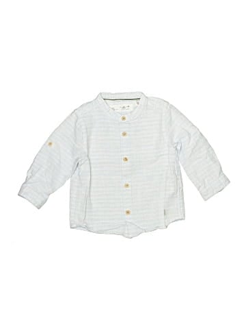 Zara Baby Long Sleeve Button-Down Shirt (view 1)