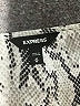 Express 100% Polyester Gray Short Sleeve Blouse Size M - photo 7