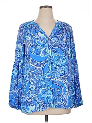 Lilly Pulitzer Long Sleeve Blouse (view 1)