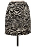 Eyeshadow Animal Print Black Casual Skirt Size 3 - photo 1