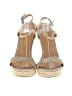Badgley Mischka Gold Ivory Wedges Size 7 - photo 2