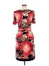 Max and Cleo Print Red Cocktail Dress Size M - photo 2