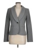 Calvin Klein Chevron-herringbone Gray Blazer Size 6 - photo 1