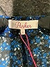 Parker 100% Polyester Blue 3/4 Sleeve Blouse Size S - photo 7