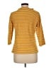 Talbots 100% Cotton Yellow Turtleneck Sweater Size M - photo 2