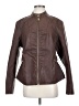 Baccini 100% Polyurethane Brown Jacket Size L - photo 1