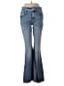 KANCAN JEANS Hearts Blue Jeans Size 28 waist - photo 1