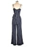 MICHAEL Michael Kors 100% Polyester Stripes Blue Jumpsuit Size S - photo 2