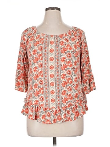 Style&Co 3/4 Sleeve Blouse (view 1)