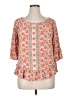 Style&Co Orange 3/4 Sleeve Blouse Size XL (petite) - photo 1