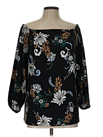 Boston Proper 3/4 Sleeve Blouse (view 1)