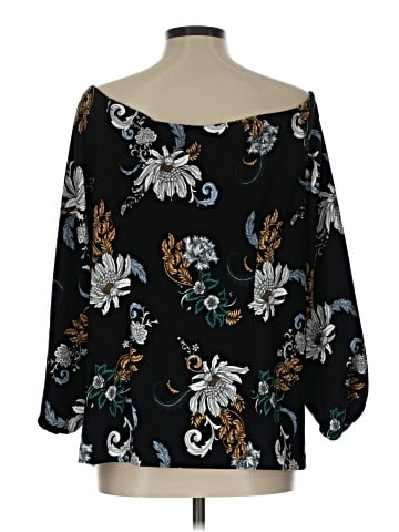 Boston Proper 3/4 Sleeve Blouse (view 2)
