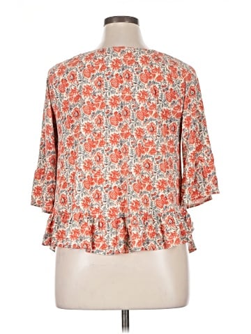 Style&Co 3/4 Sleeve Blouse (view 2)