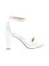 Naturalizer White Sandals Size 8 1/2 - photo 1