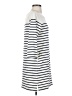 L.L.Bean Stripes White Casual Dress Size S - photo 4