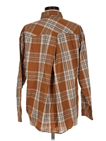Garnet Hill Long Sleeve Button-Down Shirt (view 2)