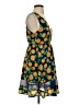 Very J 100% Polyester Tropical Yellow Casual Dress Size S - photo 4