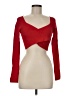 Express Red Long Sleeve Top Size M - photo 1