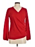 Talbots Red Long Sleeve Blouse Size M - photo 1